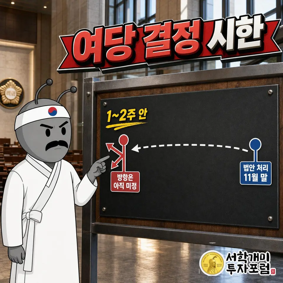 오기형 의원이 30일 간담회 뒤 1~2주 안에 결정해야 한다고 말했다