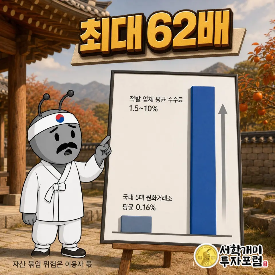 6월 집중 조사에서 적발 업체의 평균 거래 수수료는 1.5~10%였다.