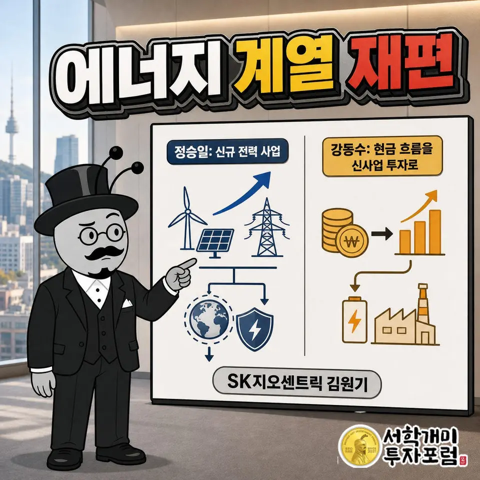 정승일: SK이노베이션 CEO, 대외 리스크 대응과 신규 전력 사업
