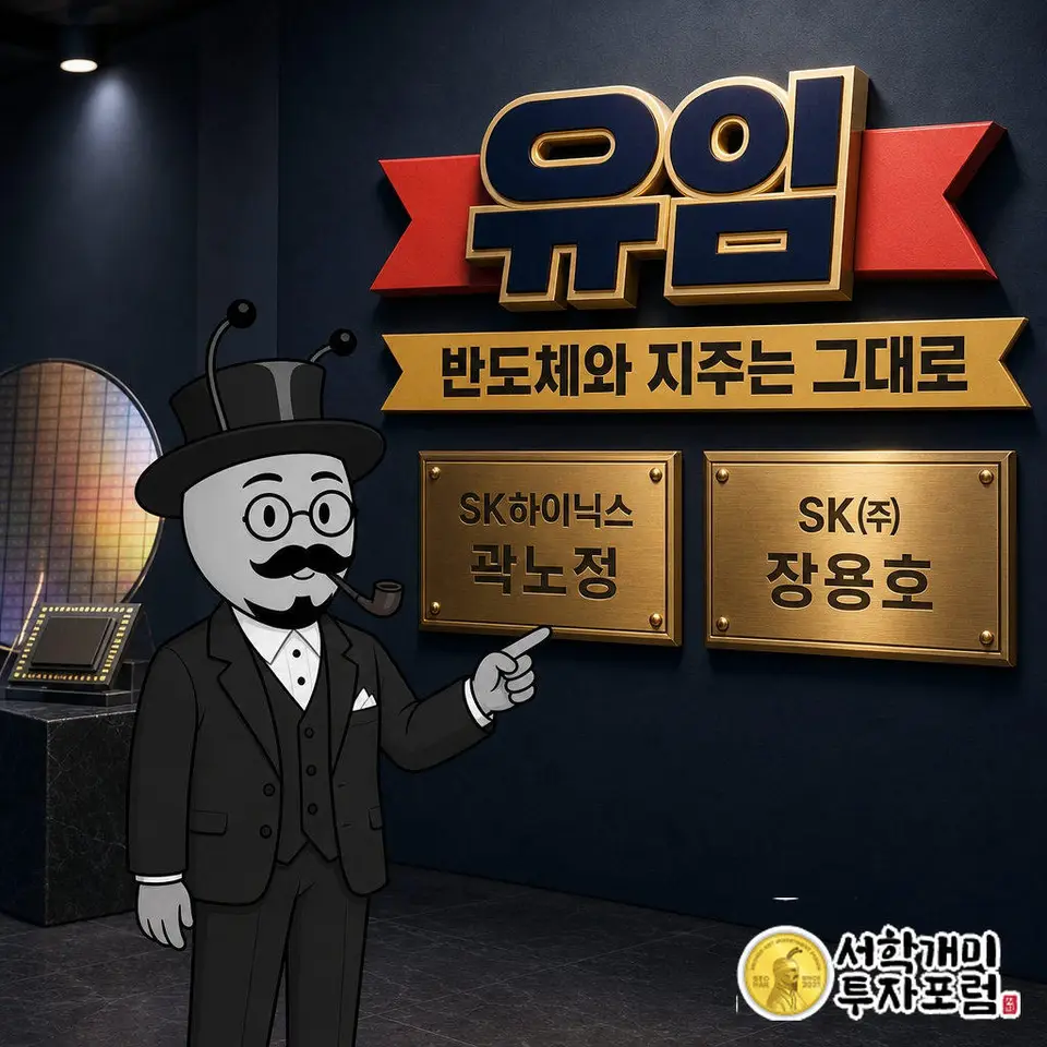 SK하이닉스 곽노정 CEO는 2022년 3월부터 이끌어 왔고 유임