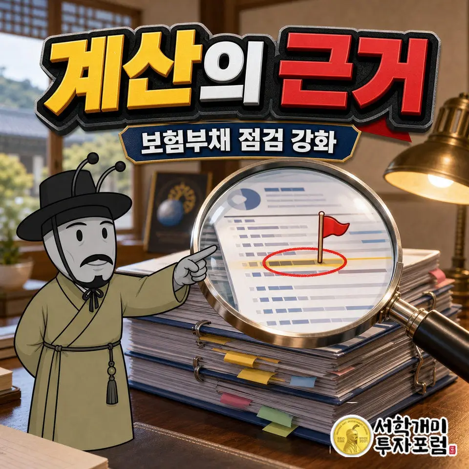 금감원 보험부채 점검, 6곳에서 찾은 문제를 전 보험사가 확인한다