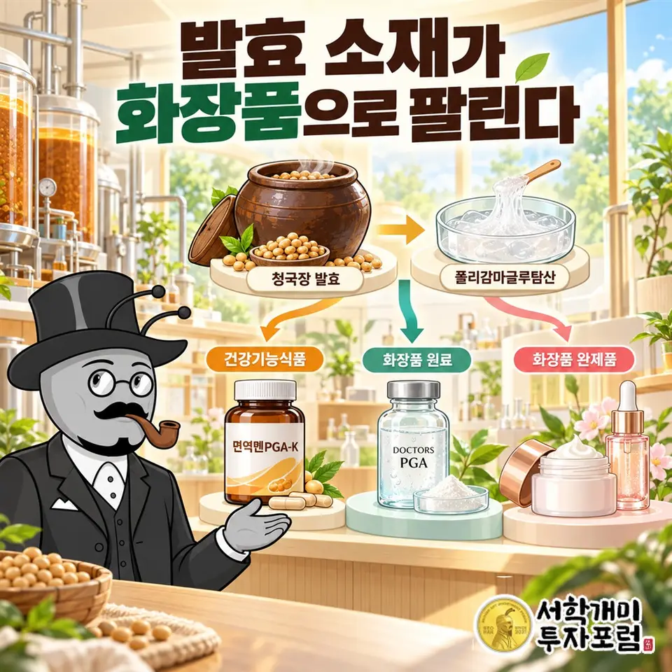 모아라이프플러스 매출, 청국장 발효 소재가 화장품으로 팔린다