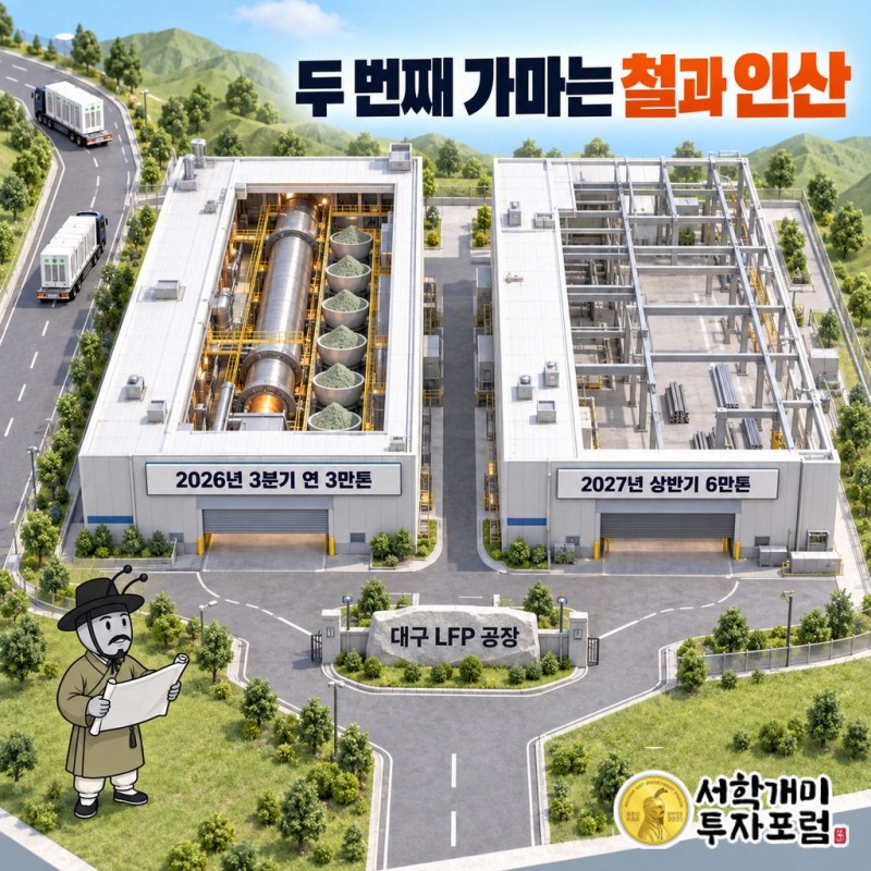 엘앤에프 — 두 번째 가마는 철과 인산 도판