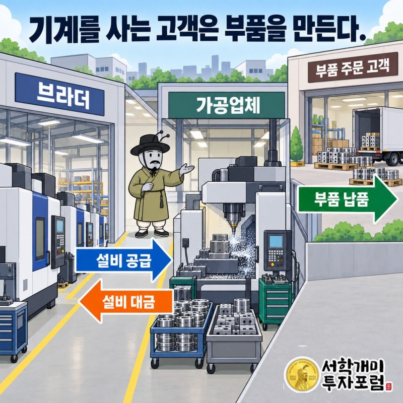 브라더 재봉틀 생산기술의 공작기계 상품화 — 기계를 사는 고객은 부품을 만든다 도판