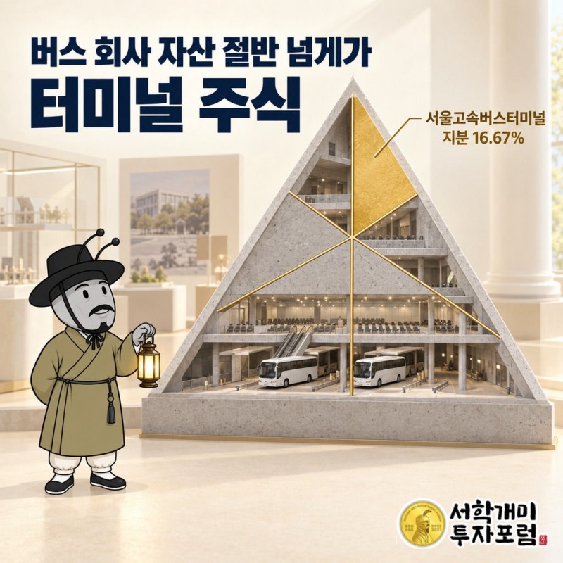 천일고속 커버 — 버스 회사 자산 절반 넘게가 터미널 주식