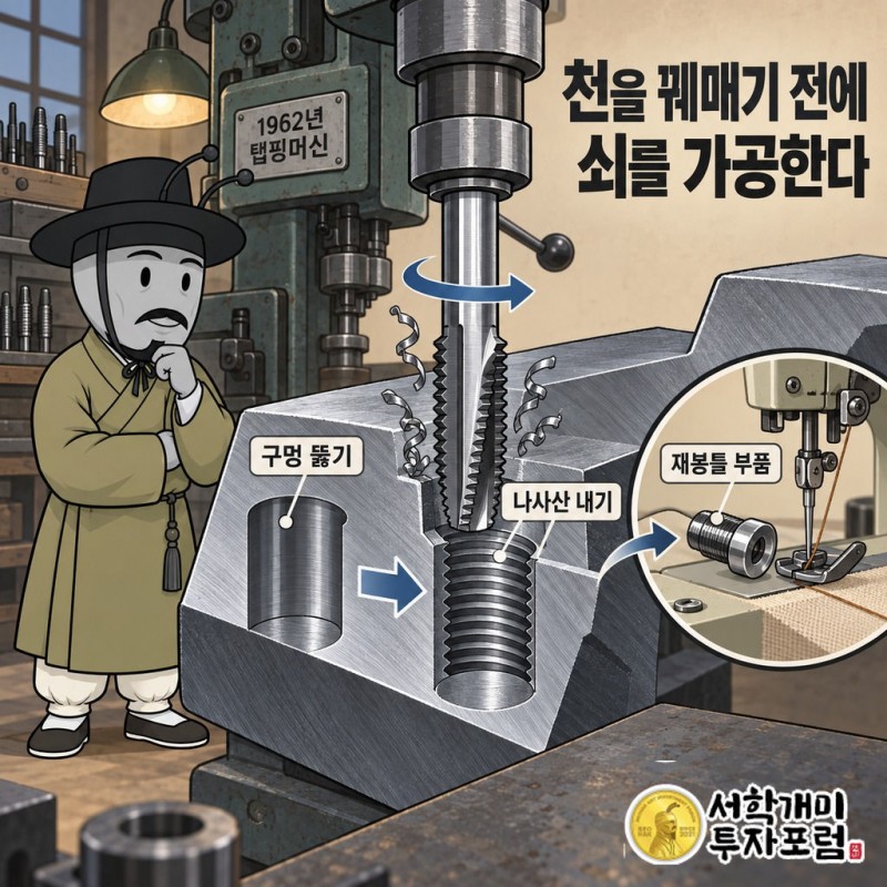 브라더 재봉틀 생산기술의 공작기계 상품화 — 천을 꿰매기 전에 쇠를 가공한다 도판