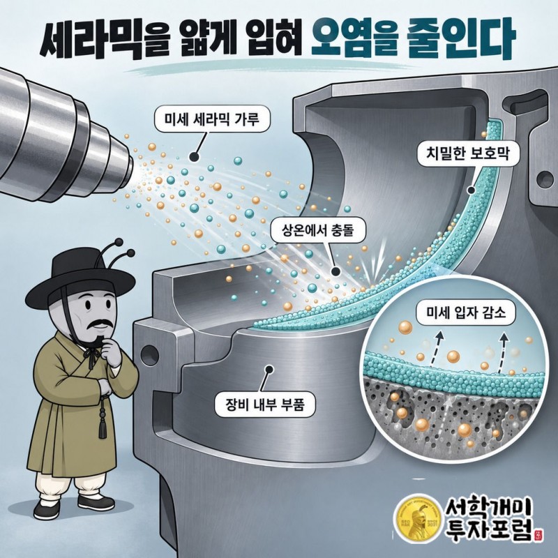 TOTO 정전척·AD막과 반도체 부품의 양산 선택 — 세라믹을 얇게 입혀 오염을 줄인다 도판