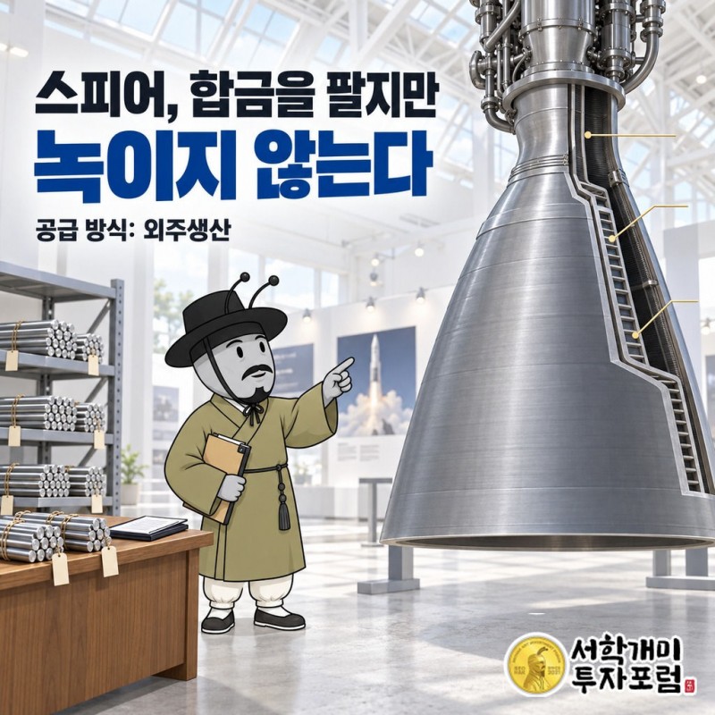 스피어 커버 — 스피어, 합금을 팔지만 녹이지 않는다