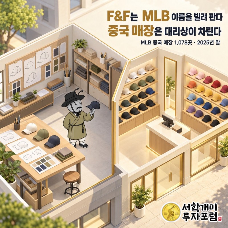 F&F 커버 — F&F는 MLB 이름을 빌려 판다