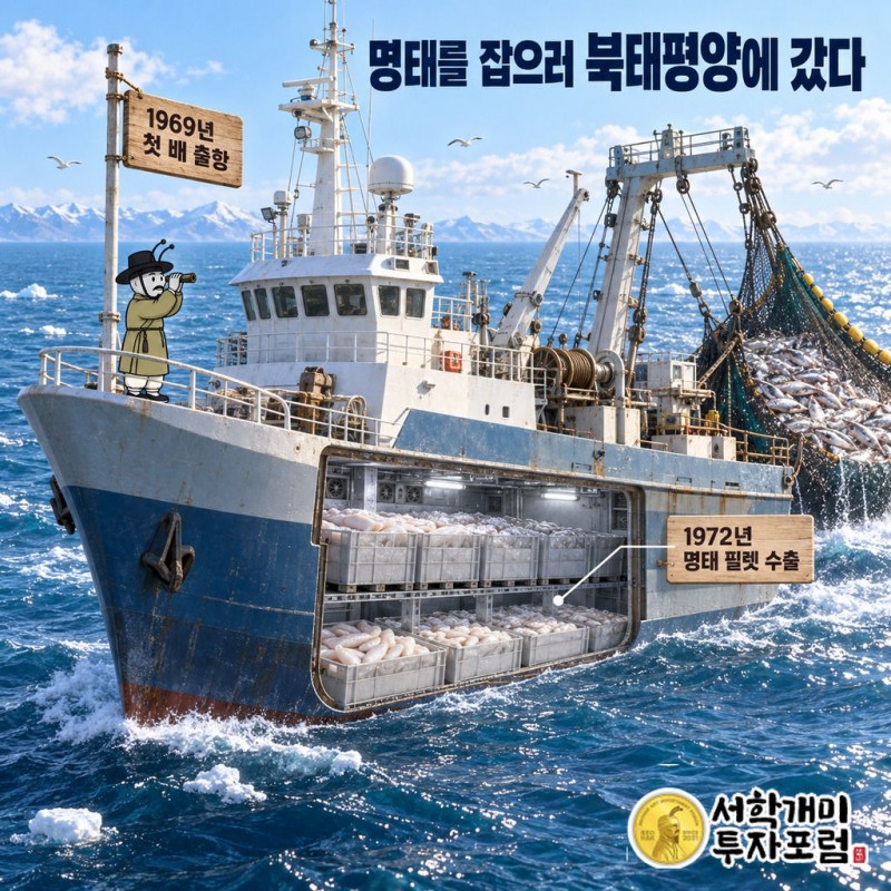 한성기업 — 명태를 잡으러 북태평양에 갔다 도판