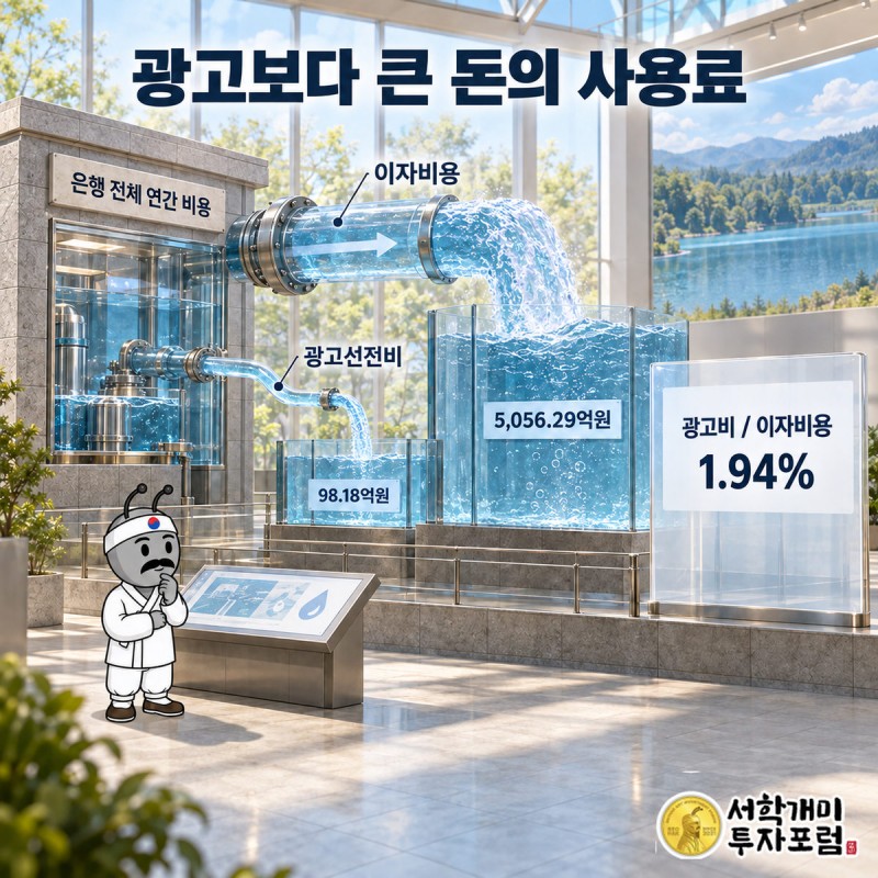 토스뱅크 — 광고보다 큰 돈의 사용료 도판