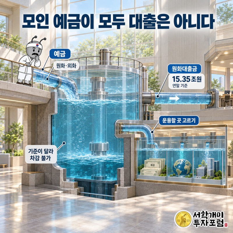 토스뱅크 — 모인 예금이 모두 대출은 아니다 도판