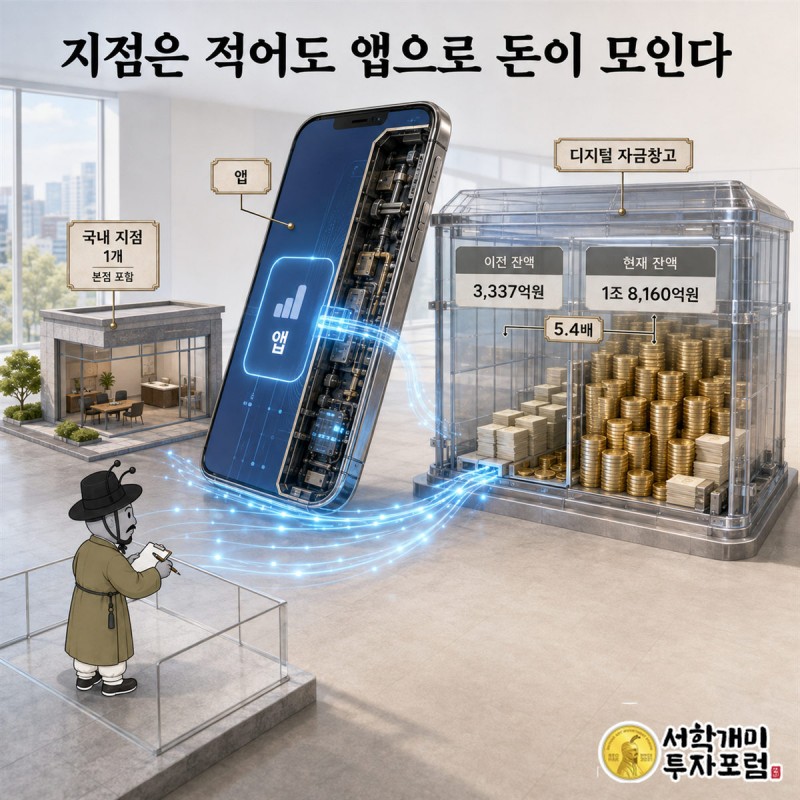 키움증권 발행어음 — 지점은 적어도 앱으로 돈이 모인다 도판