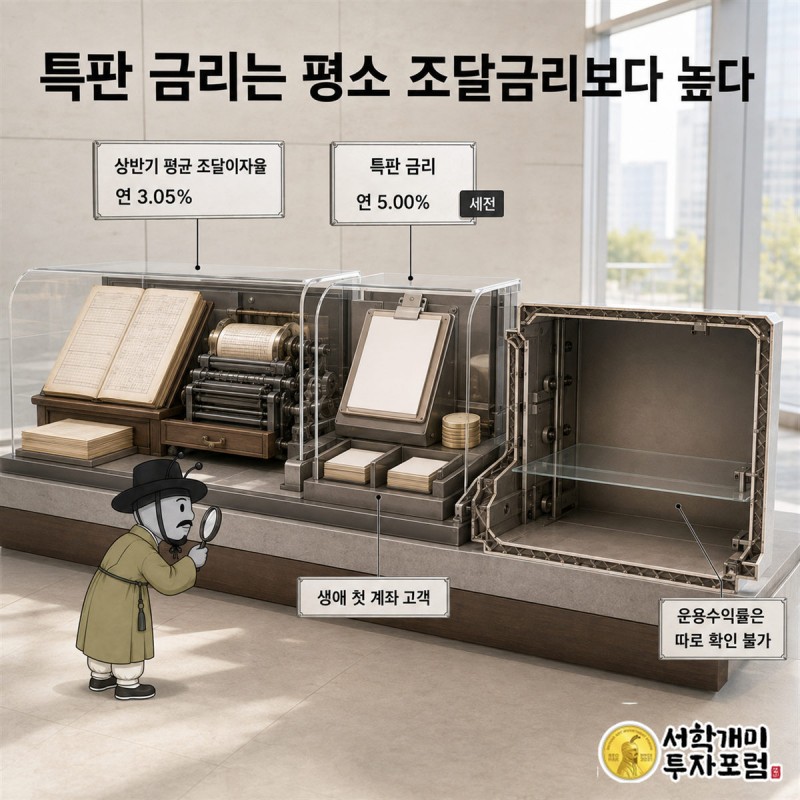 키움증권 발행어음 — 특판 금리는 평소 조달금리보다 높다 도판