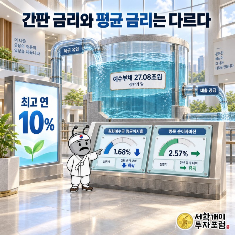 토스뱅크 — 간판 금리와 평균 금리는 다르다 도판