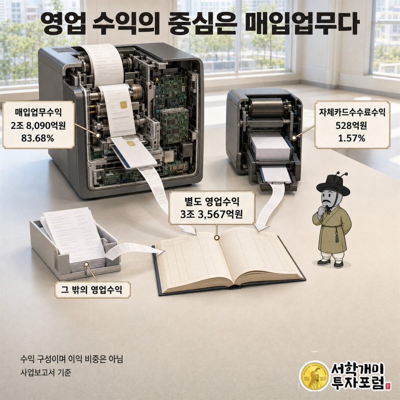 비씨카드 — 영업 수익의 중심은 매입업무다 도판