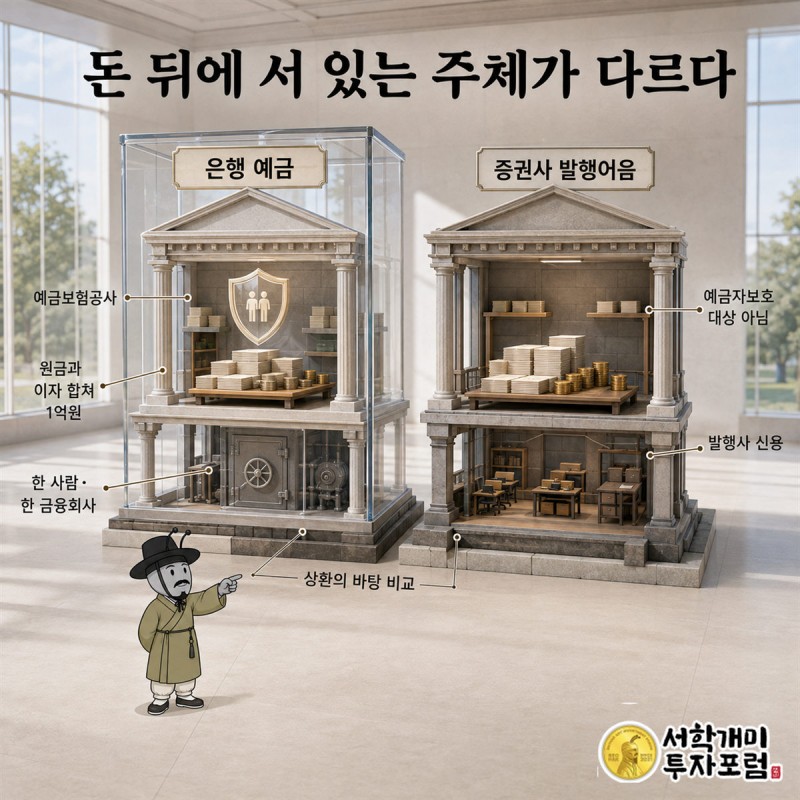키움증권 발행어음 — 돈 뒤에 서 있는 주체가 다르다 도판