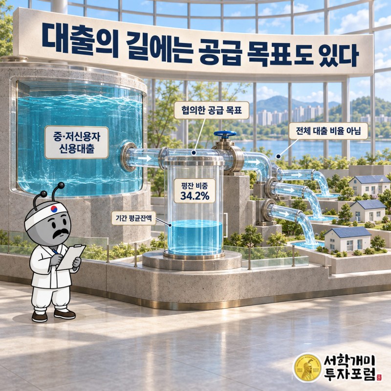 토스뱅크 — 대출의 길에는 공급 목표도 있다 도판