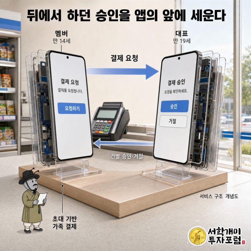 비씨카드 — 뒤에서 하던 승인을 앱의 앞에 세운다 도판