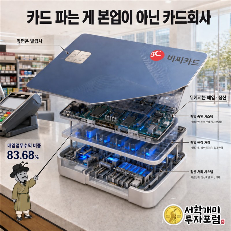 비씨카드 커버 — 카드 파는 게 본업이 아닌 카드회사