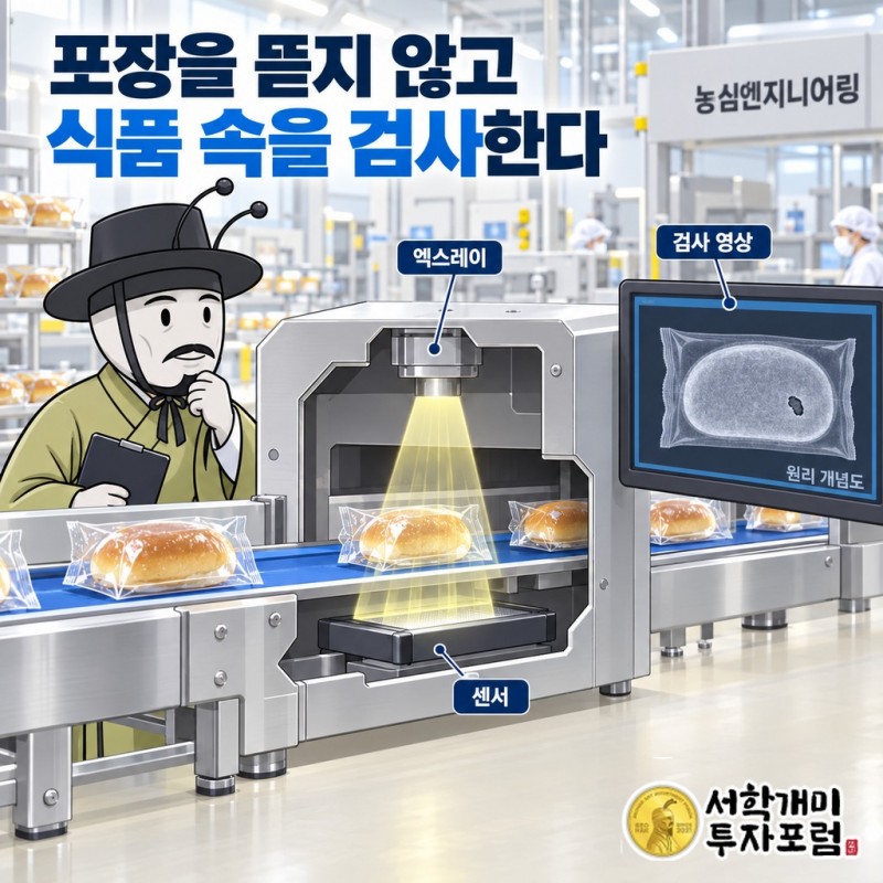 농심엔지니어링 — 포장을 뜯지 않고 식품 속을 검사한다 도판