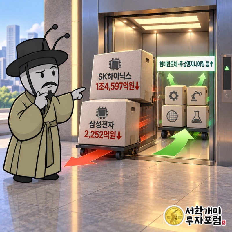 9월 7일 종가 기준 SK하이닉스 비중 37.5%, 삼성전자 22.7%로 상한 20% 초과