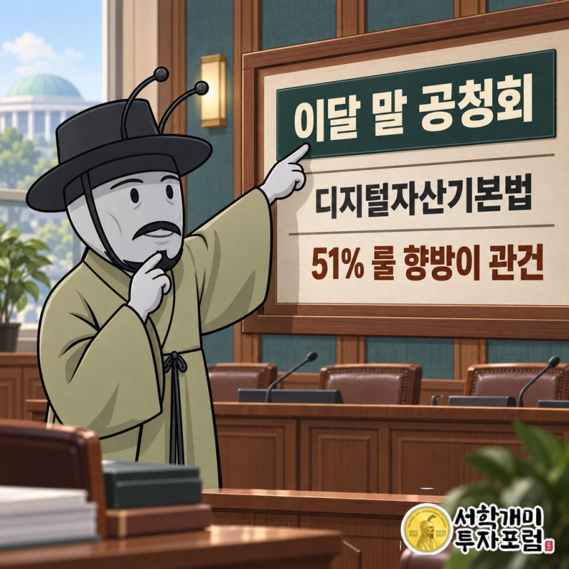 국회 정무위원회가 이달 말 디지털자산기본법 공청회 추진