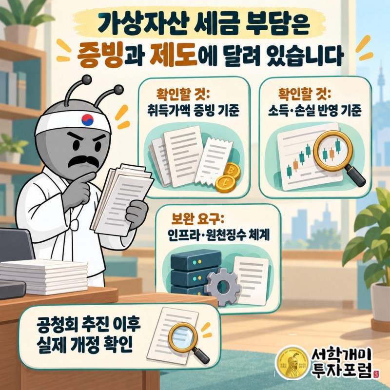 DAXA는 장기적 과세 필요성을 인정하면서 취득가액, 인프라, 원천징수 체계의 보완을 요구했다.