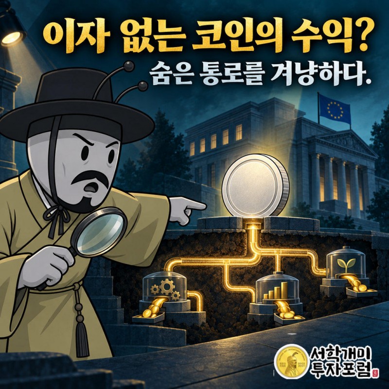 스테이블코인 자체에는 이자가 붙지 않는다