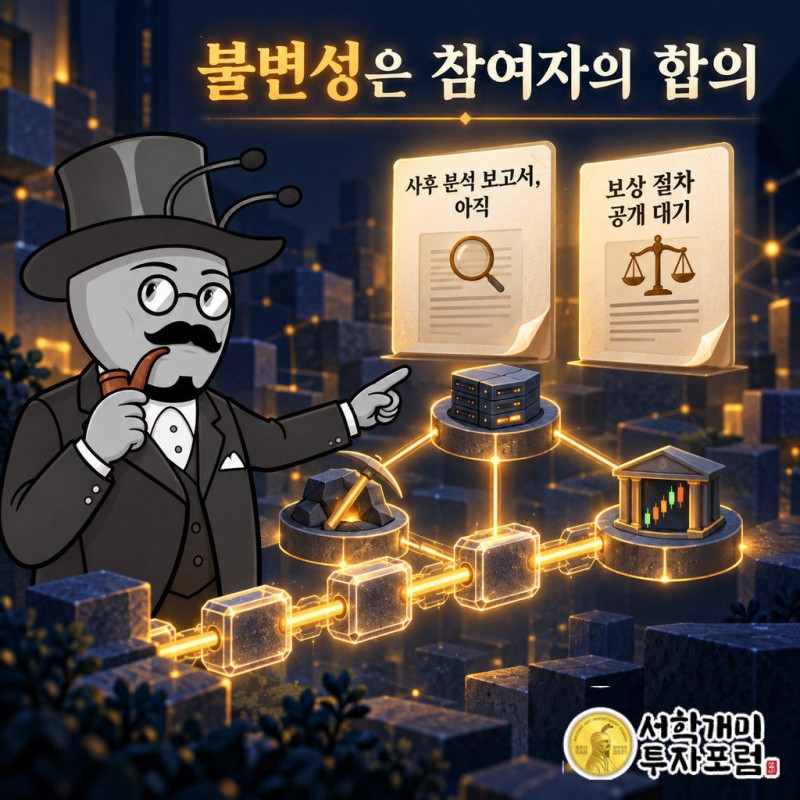 롤백은 노드·채굴자·거래소가 업데이트를 받아들여야 성립한다