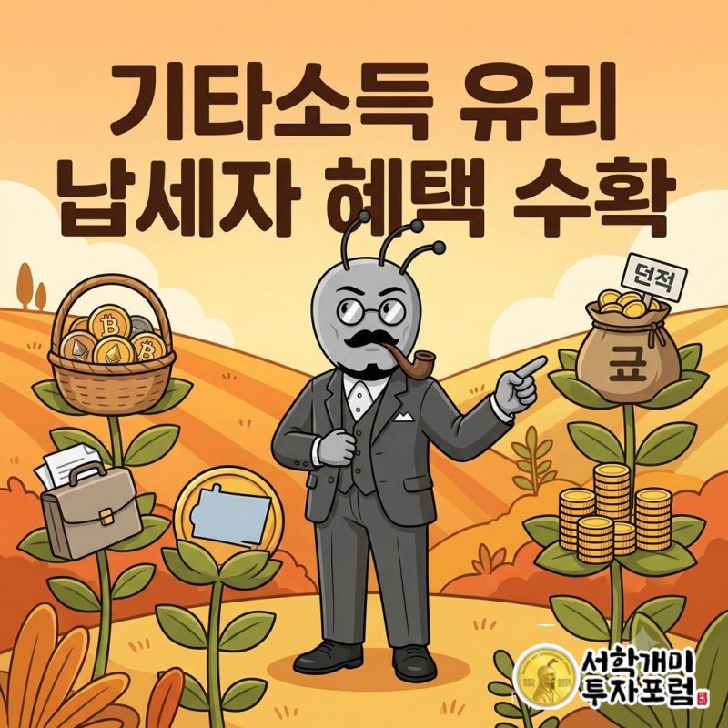 기타소득 분류 논란에 정부는 왜 입장을 안 바꿨나 를 설명하는 인포그래픽