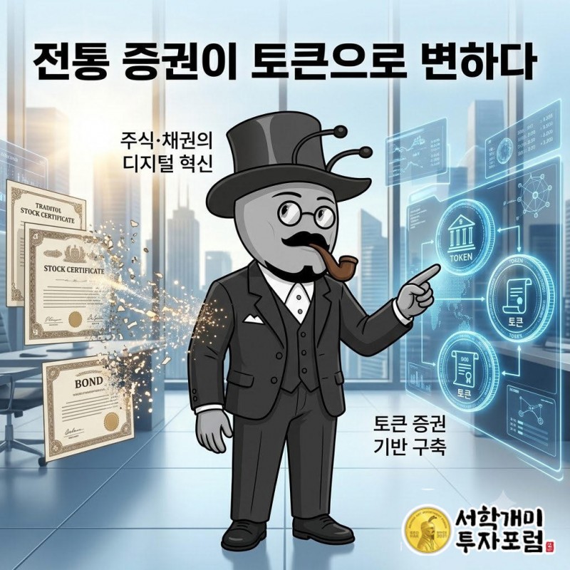 강성묵 대표가 언급한 STO는 이 MOU와 어떻게 연결되나 를 설명하는 인포그래픽