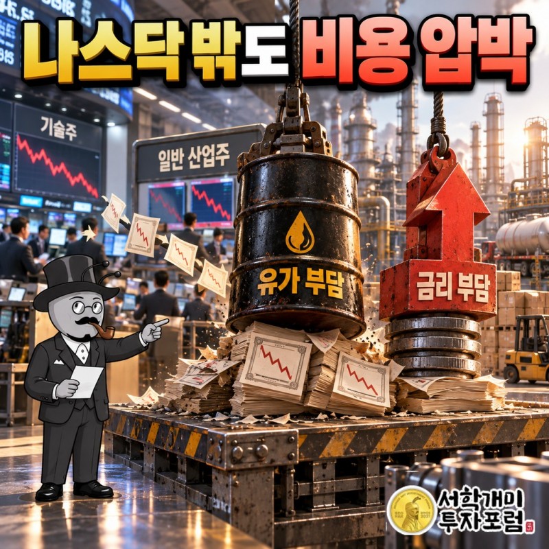 나스닥 밖으로 피한 주식도 비용 압력을 받았습니다