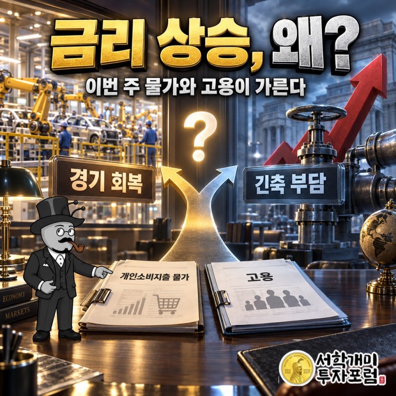 경기가 올린 금리인가 긴축이 올린 금리인가, 이번 주 PCE와 고용이 가른다