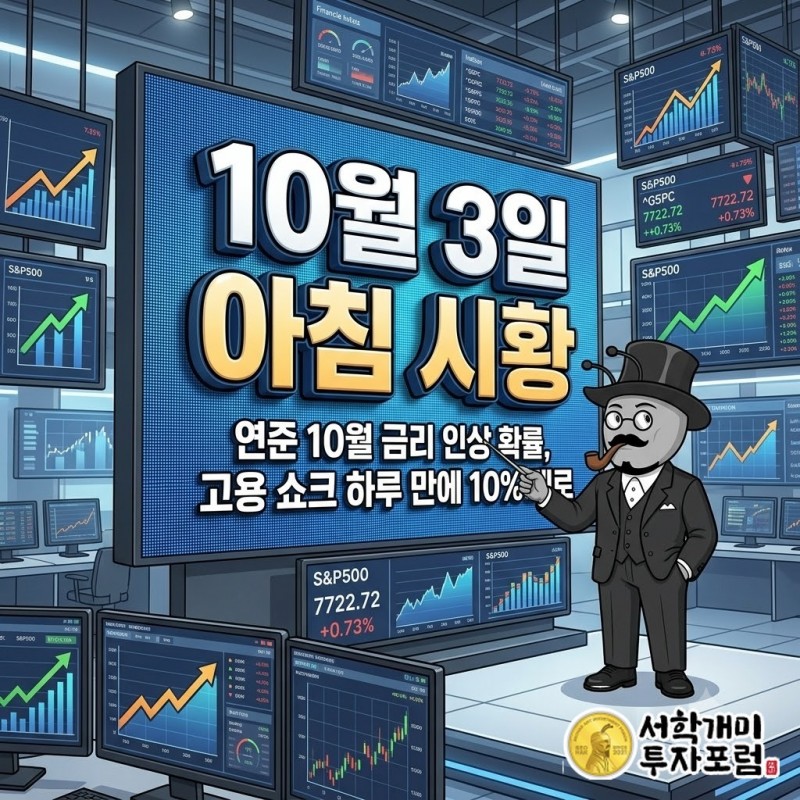 미국 9월 고용 2만 9천 명 쇼크에도 10년물 국채금리가 5.29%로 오른 2026년 10월 2일 뉴욕 시장