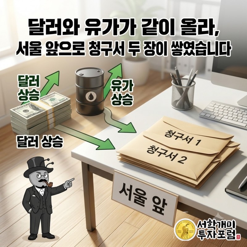 후티 미사일은 유가를 밀어 올리고, 호르무즈 협상은 끌어내렸다