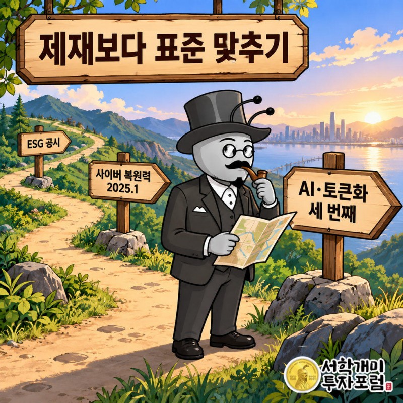ESG 공시가 먼저 올랐다