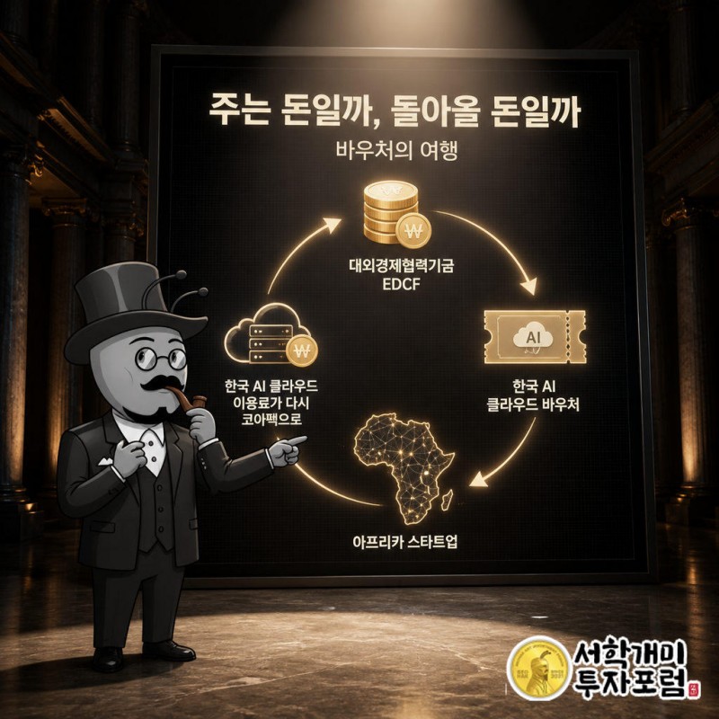 코아펙 신탁기금으로 한국 AI 클라우드 이용 바우처를 아프리카 스타트업에 준다