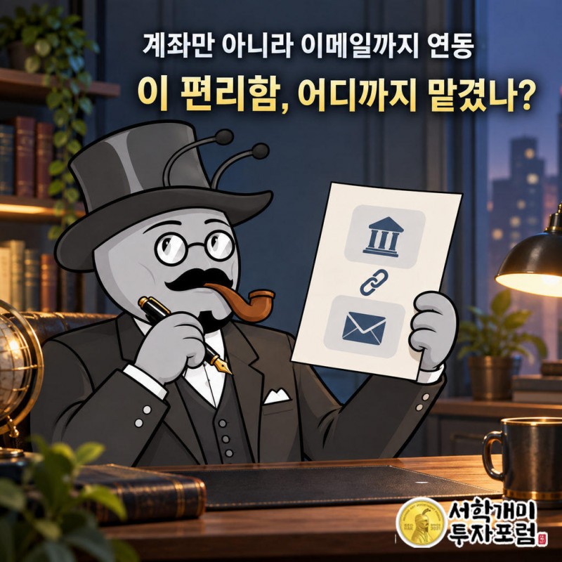 계좌 연동에 이메일 영수증 접근까지 더해지면 비서가 보는 정보의 범위가 넓어진다