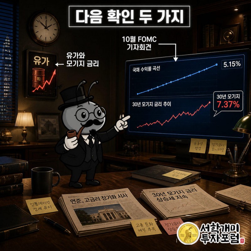 10월 FOMC 결정과 워시 의장 기자회견에서 경로 설명이 다시 나오는지