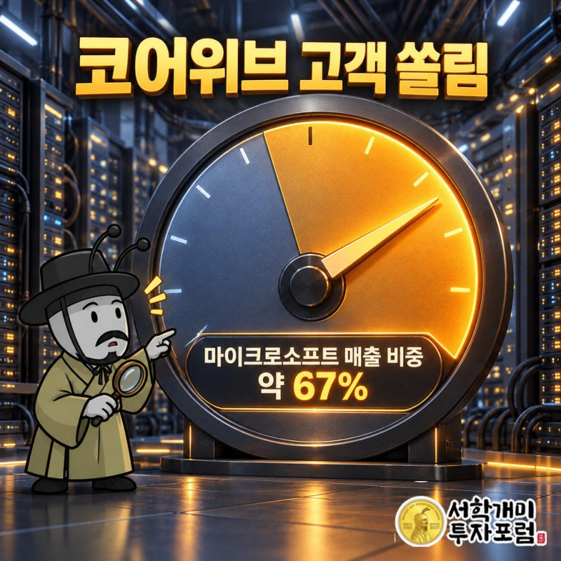 코어위브는 엔비디아 칩을 사서 컴퓨팅 능력을 빌려주는 업체다