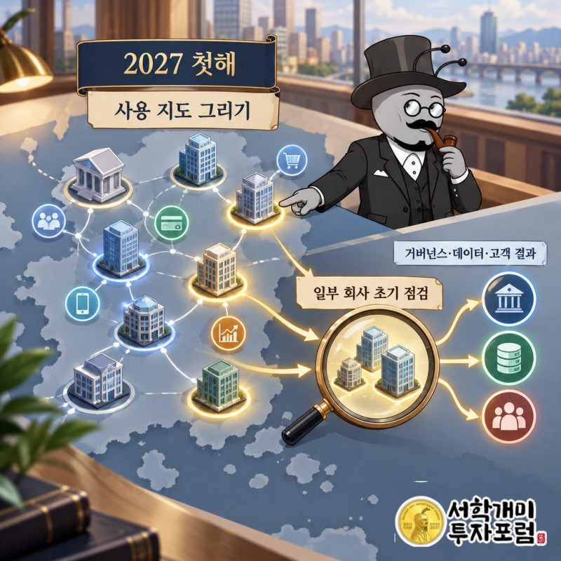 첫해 과제는 AI·토큰화를 이미 쓰거나 쓸 계획인 곳을 지도로 그리는 일이다