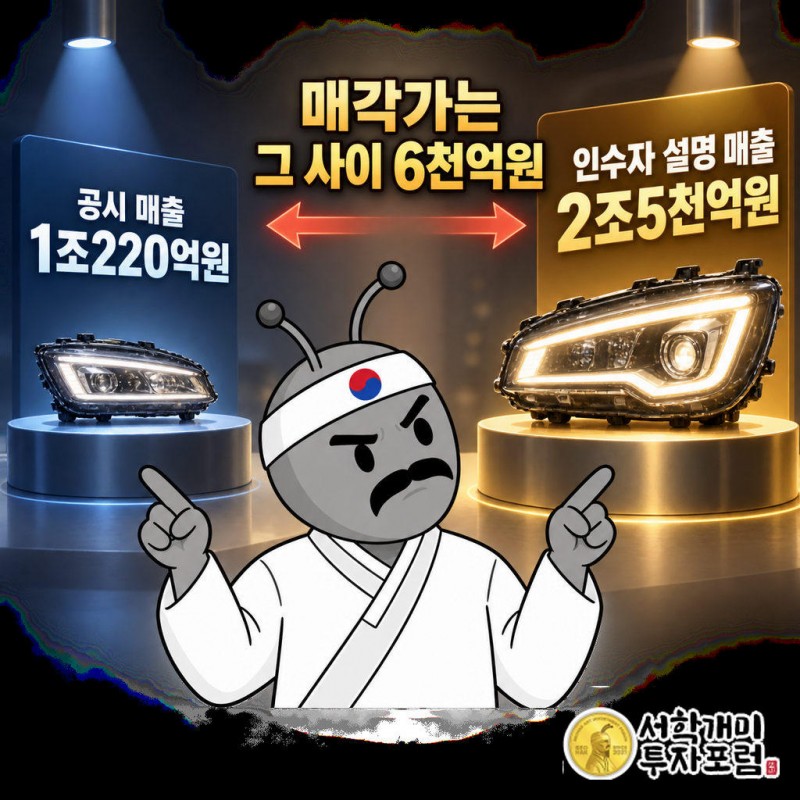 현대모비스 공시 기준 2025년 매출 1조220억원