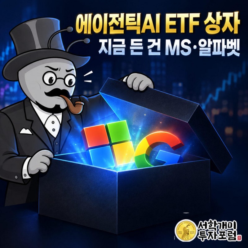 HANARO 상품은 1일 기준 마이크로소프트 23.5%·알파벳 22.02%를 담고 있다