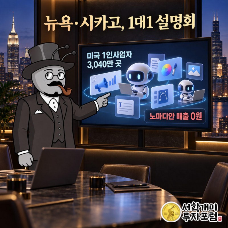 한컴 대표·CTO가 뉴욕·시카고에서 10일 가량 펀드 10여 곳과 1대1로 만난다