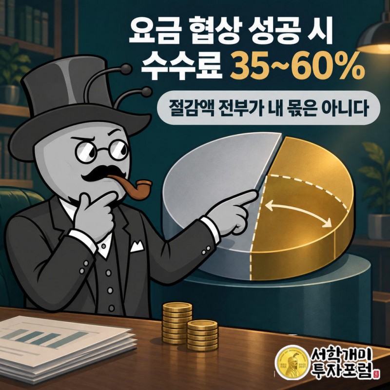 로켓머니는 요금 협상에 성공하면 첫해 절감액의 35~60%를 수수료로 받는다
