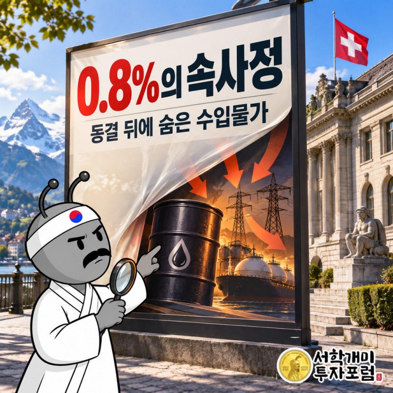 SNB가 9월 24일 기준금리 0%를 동결했다