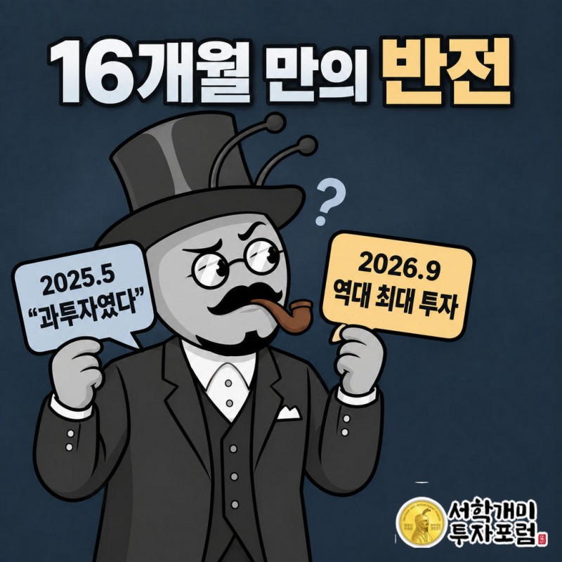 장덕현 사장이 2025년 5월 28일 "코로나19 시절 과투자된 면이 있다"고 말했다