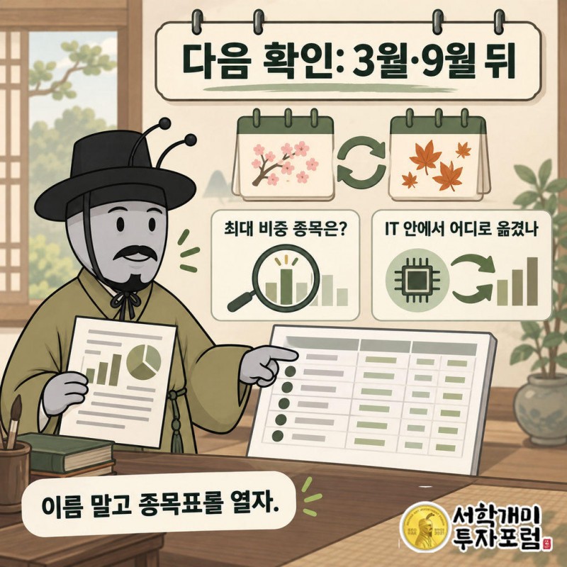 정기 리밸런싱은 매년 3월과 9월에 이어진다