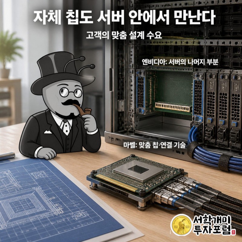 대형 고객은 자기 작업과 모델에 맞는 AI 가속기에 투자한다.